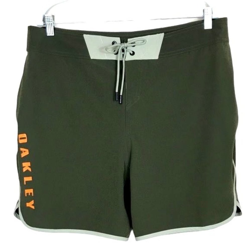 Oakley Solid Boardshort 18” Dark Brush Men's 36 Waist